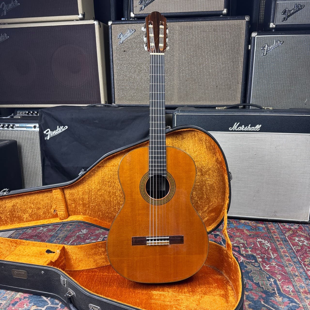 Masaru Kohno No. 6 Vintage Classical Guitar Nylon String, Solid Spruce & Rosewoo