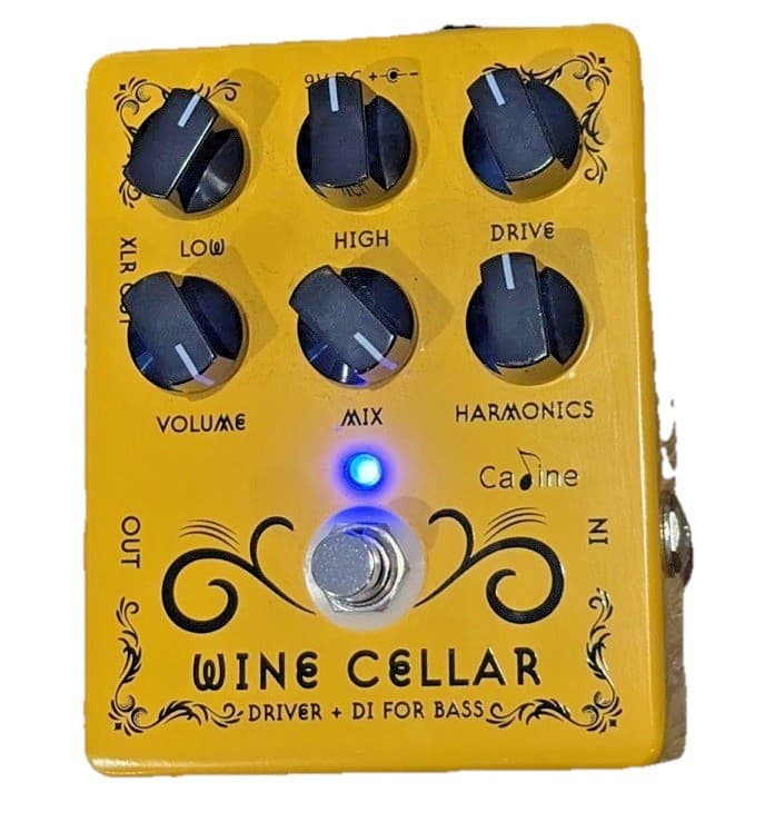 Caline CP-60 Wine Cellar Bass Driver Guitar Effects Pedal True Bypass