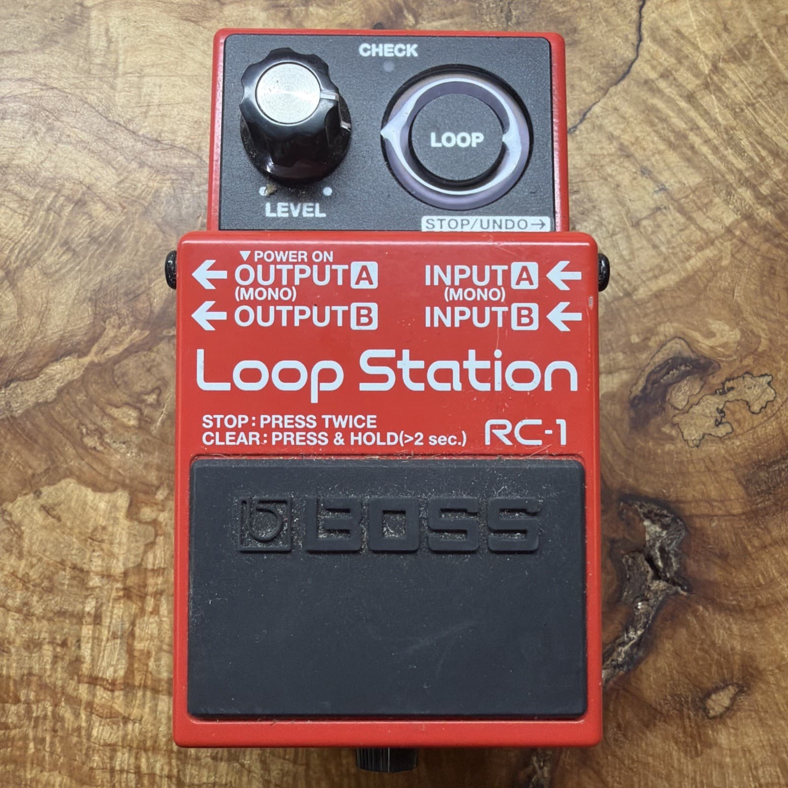 BOSS RC-1 Loop Station Digital Looper Pedal for Electric & Bass Guitar