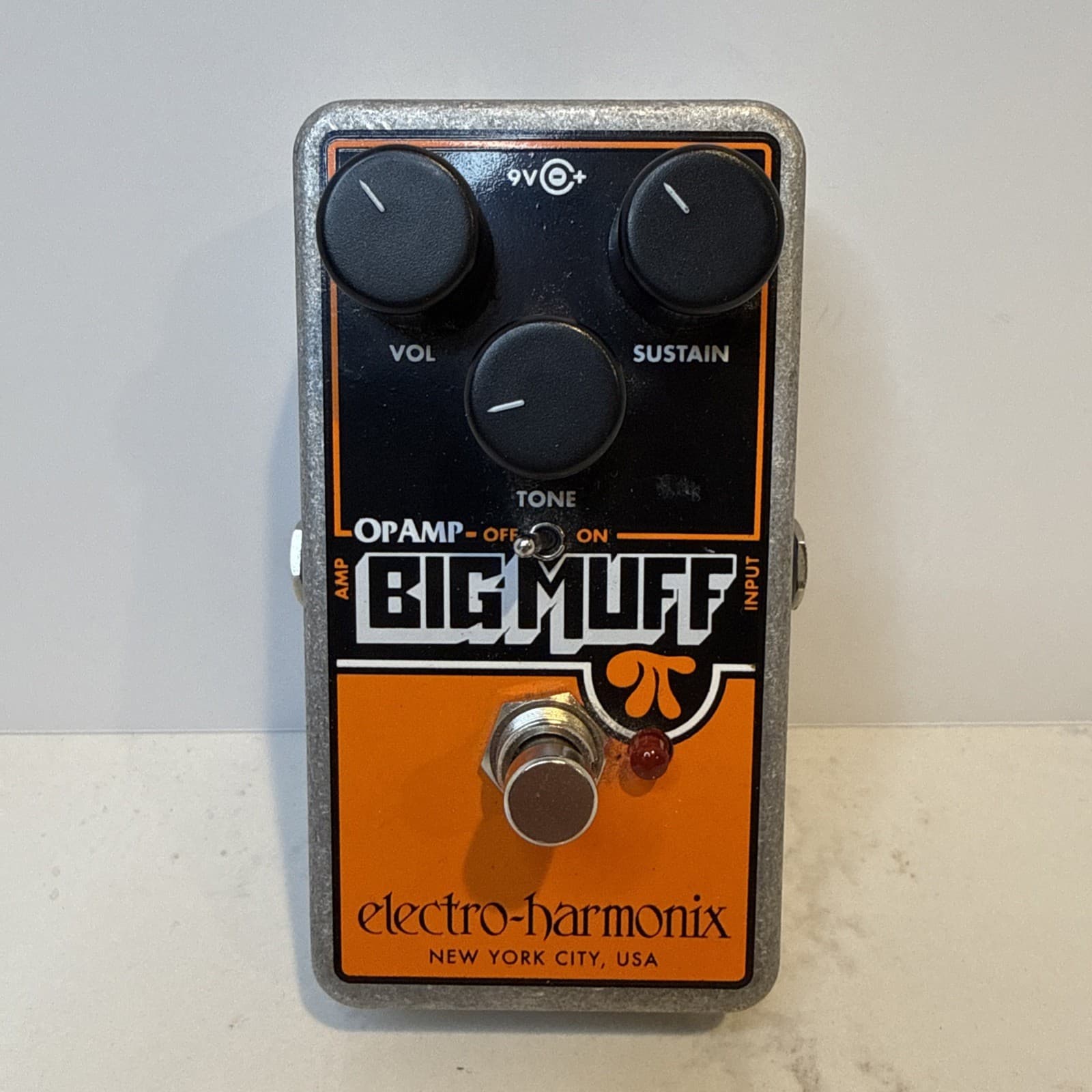 Electro-Harmonix OP Amp Big Muff Guitar Pedal Orange Black / Ships Fast!!