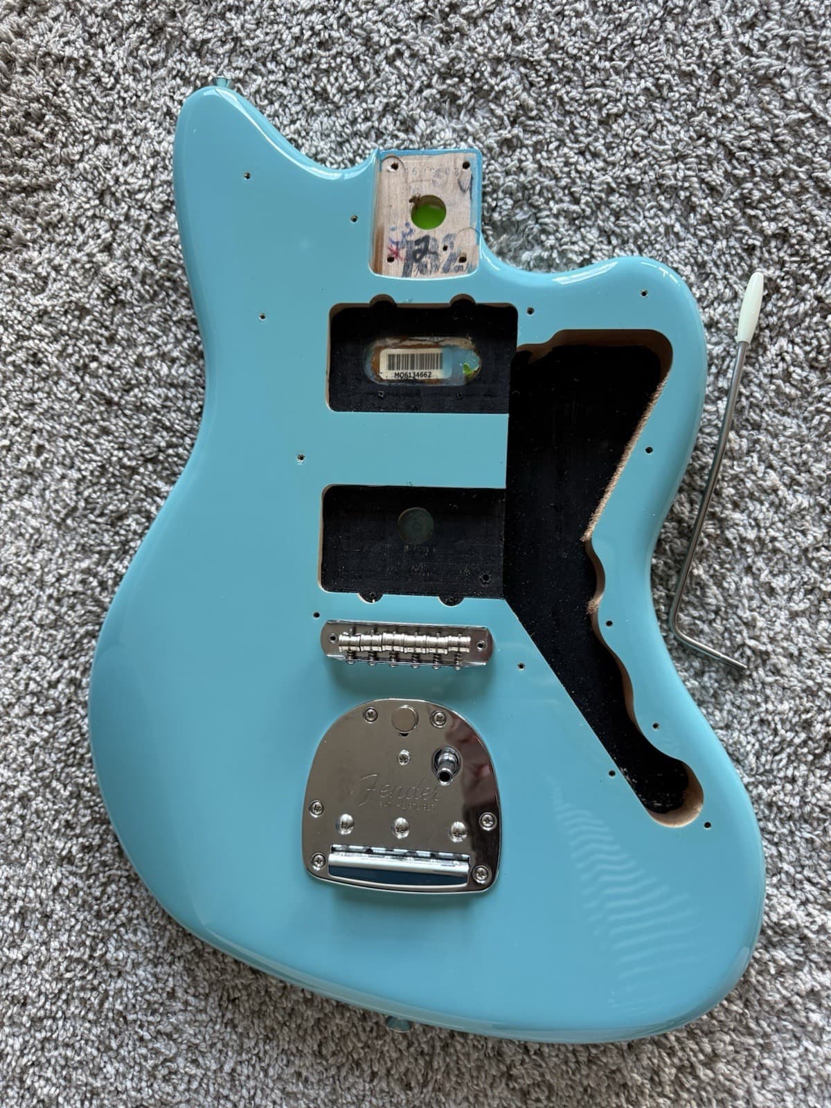 Fender Jazzmaster Player II + Fender American Professional nickel hardware