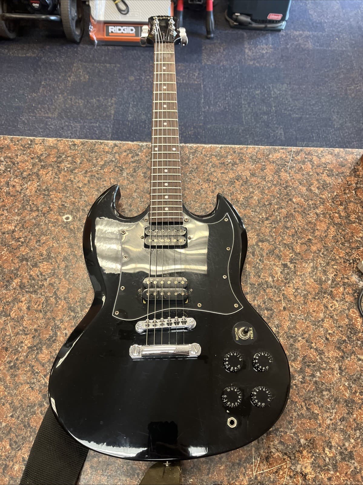 Epiphone SG Standard Ebony Electric Guitar USA P32