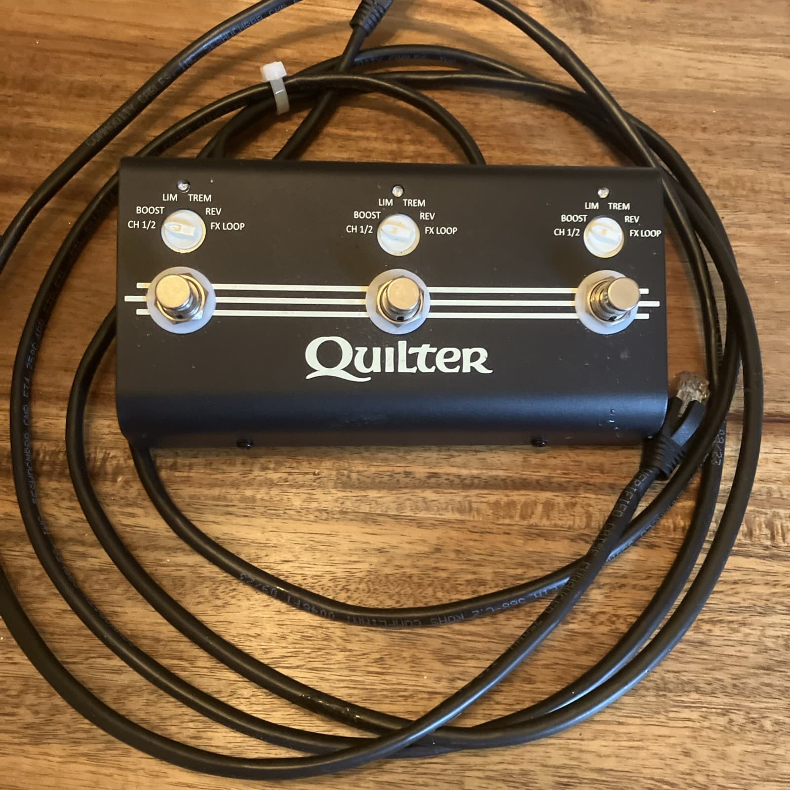 Quilter Aviator Mach 3 Controller Pedal Footswitch Guitar Amplifier Amp Parts