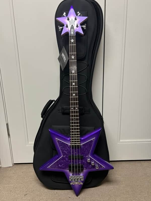 Warwick Rockbass Artist Line Bootsy Collins Space Bass 2025 - Bootsy Purple