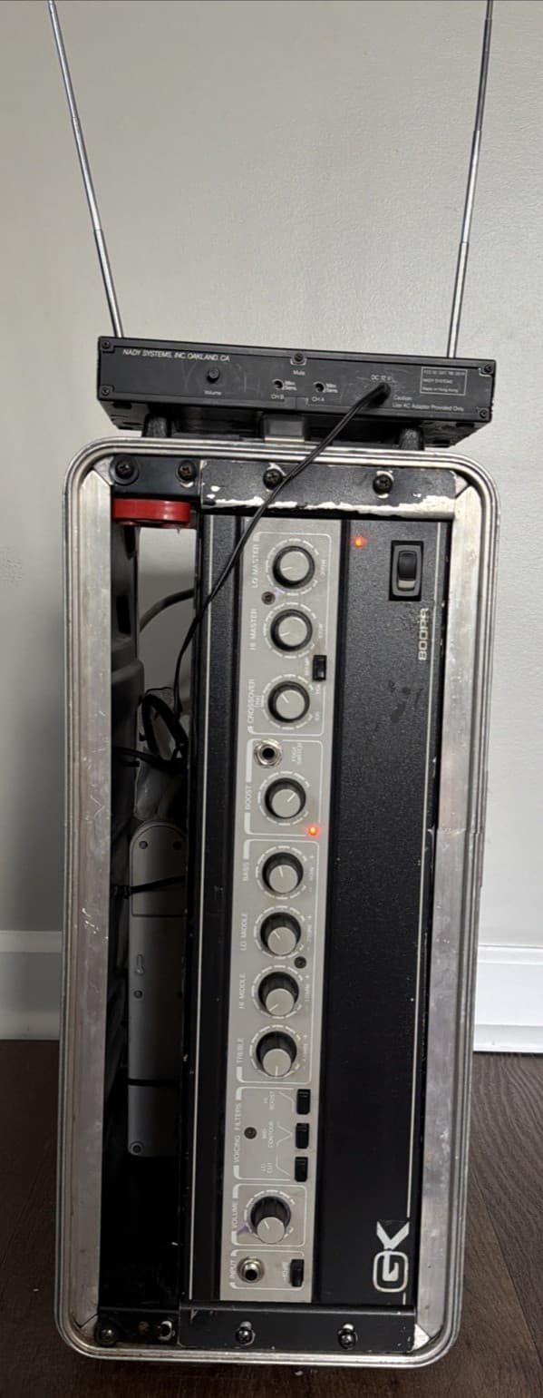Gallien-Krueger 800RB Bass Amp Head Bi-Amp Solid State Pro Audio 300W/100W