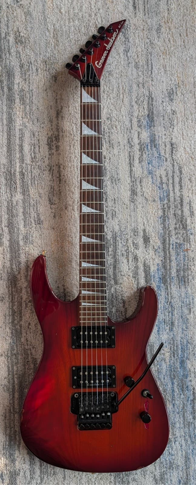 Grover Jackson Soloist HH 1990's - Natural Wood