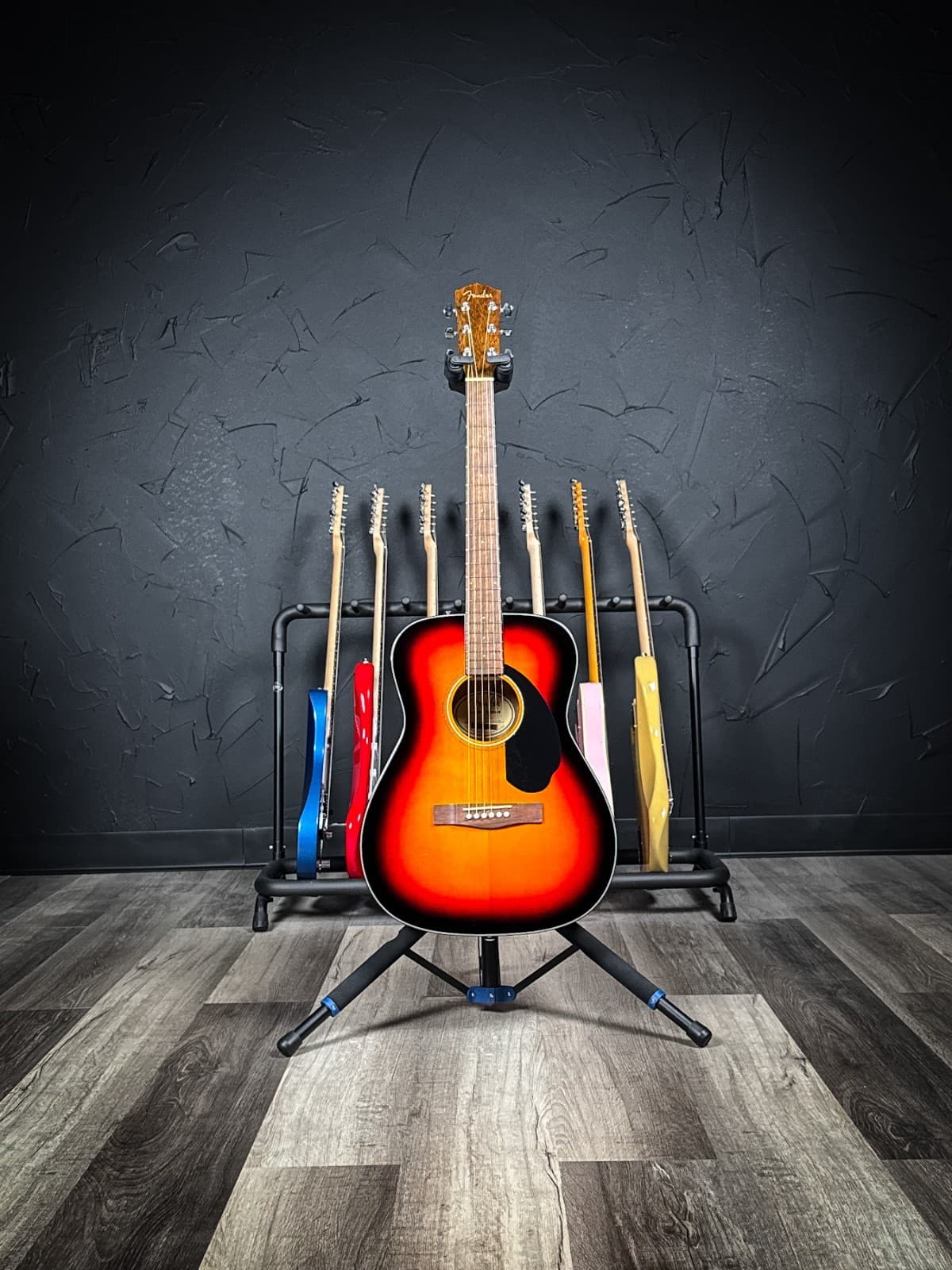 Fender CC-60S Concert Acoustic Guitar - Sunburst