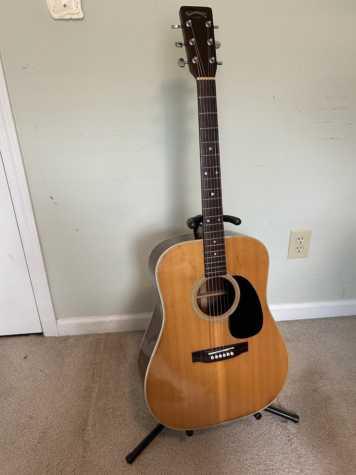 Takamine acoustic guitar, lawsuit model F-360
