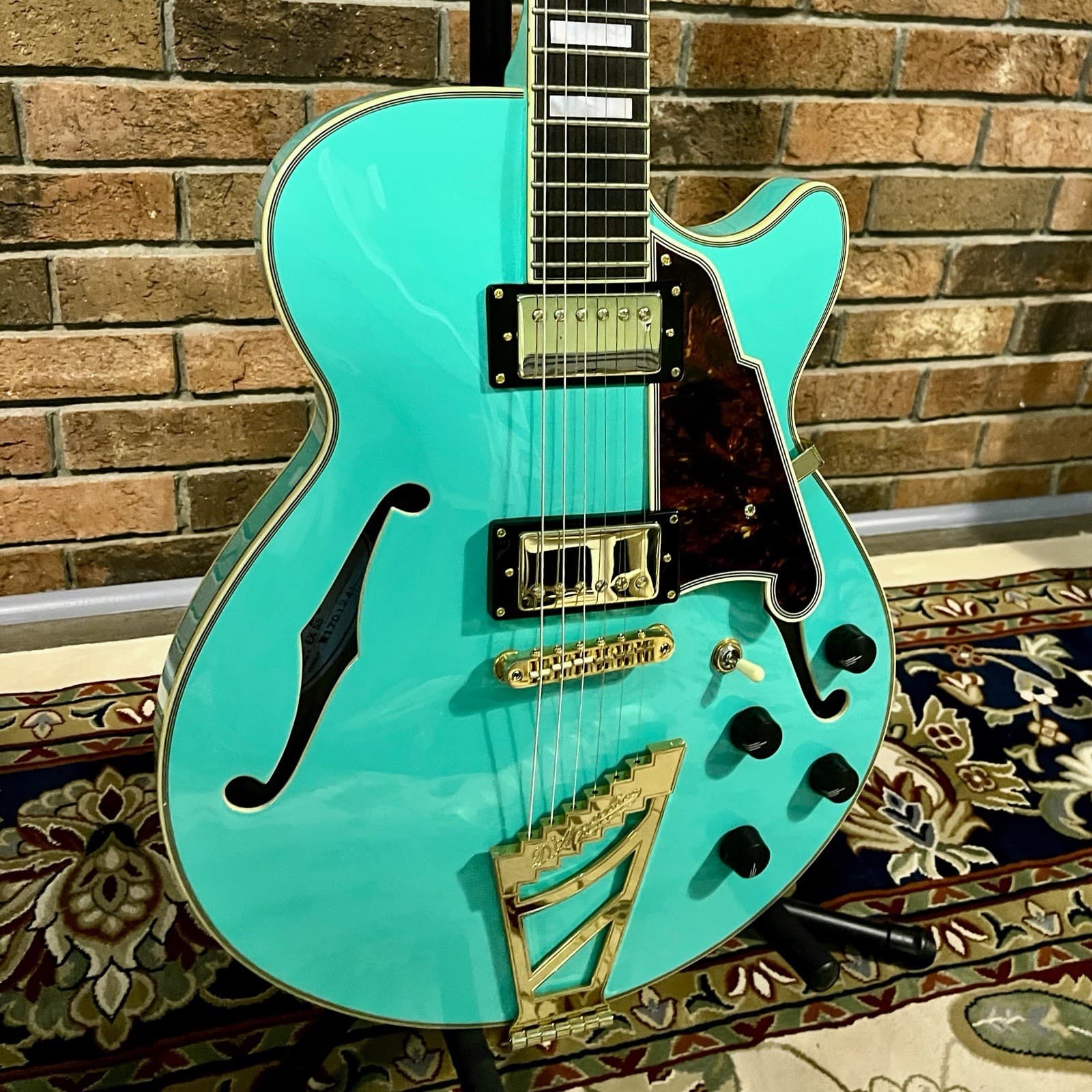 2017 D'Angelico Excel EX-SS Excellent Plus Condition Surf Green