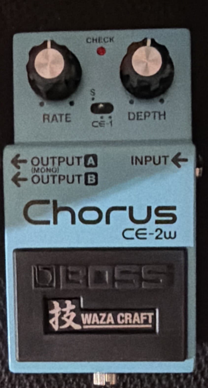Boss CE-2W Chorus Waza Craft Guitar Effects Pedal