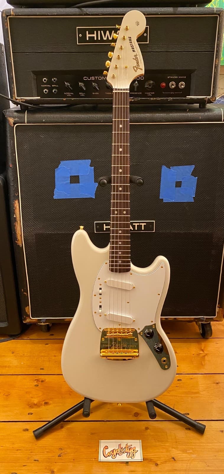 2025 Limited Edition Fender Japan 60s Mustang guitar White Pearl cobain shoegaze