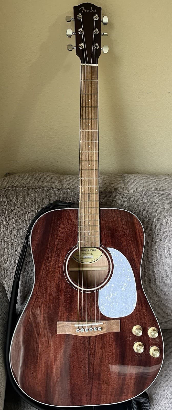 Fender CD-60S All Mahogany Acoustic Guitar