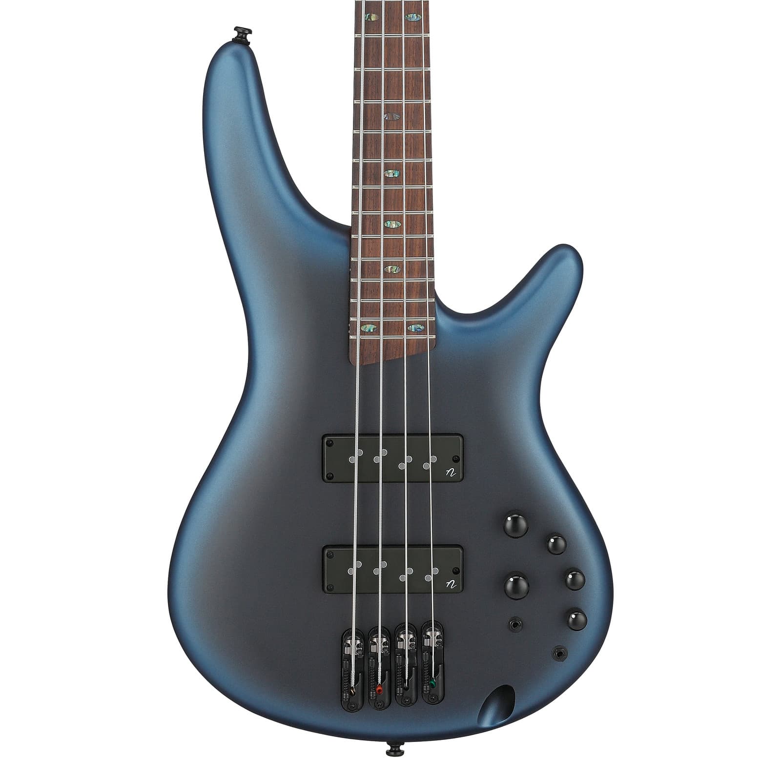 Used Ibanez SR500N SR Standard 4-String Bass - Midnight Arctic Ocean Matte