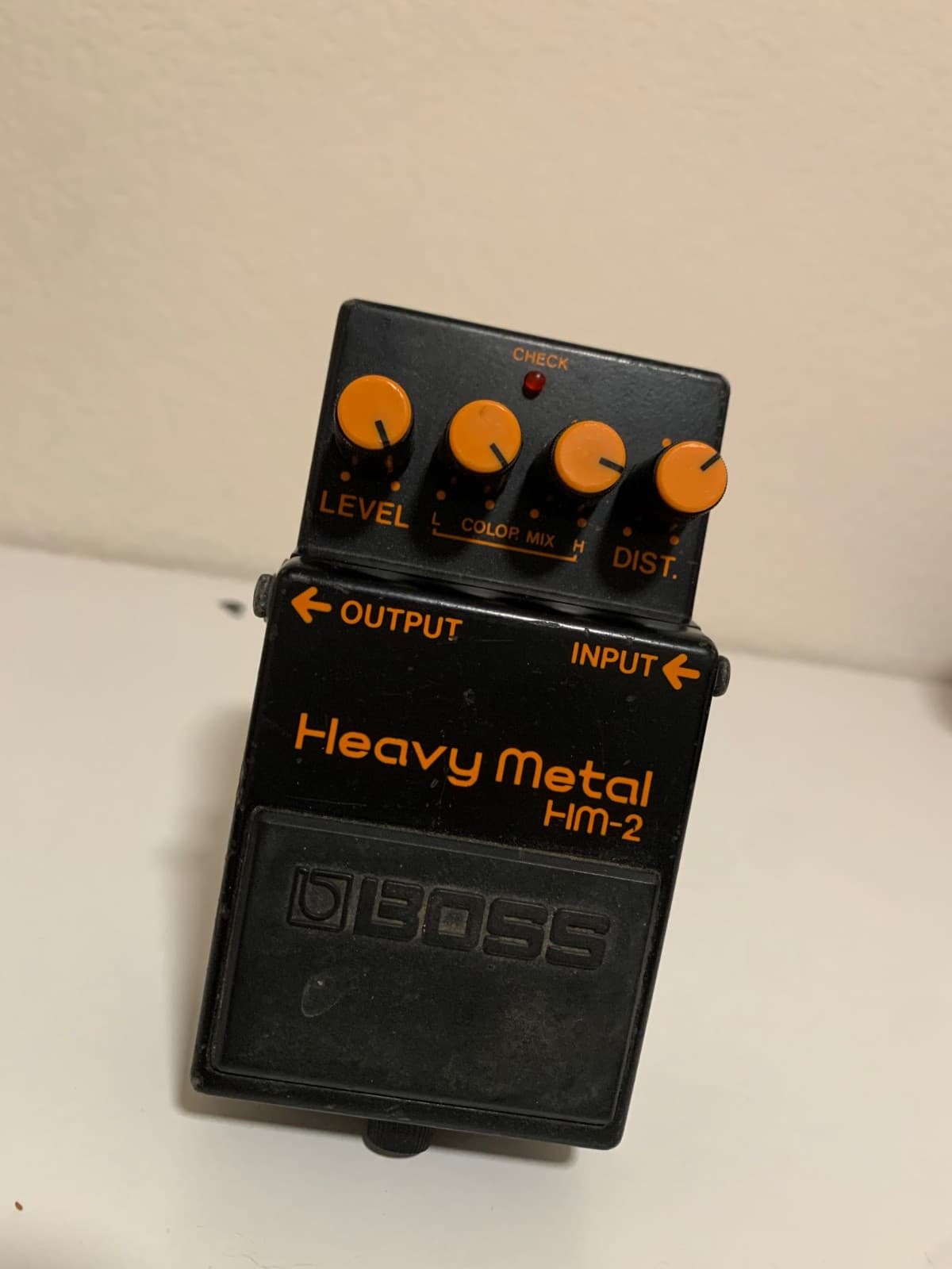 Heavy Metal HM-2 Guitar Pedal Metal Grunge Punk Rock Black Metal Distortion