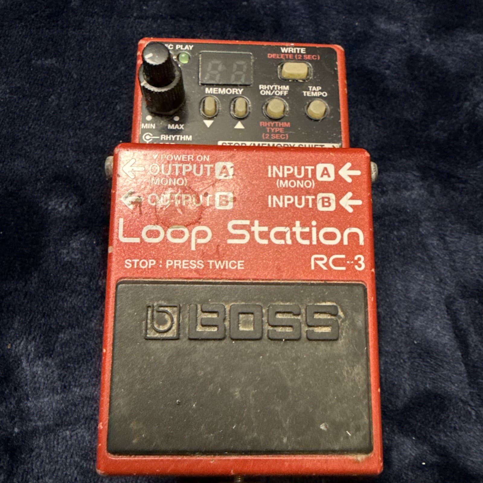 Boss RC-3 Loop Station Digital Looper Pedal for Electric, Acoustic, Bass Guitar