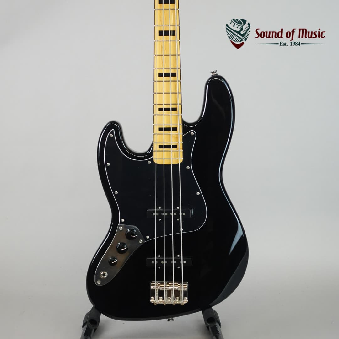 Squier Classic Vibe '70s Jazz Bass Left-Handed Maple Fingerboard - Black (Used)