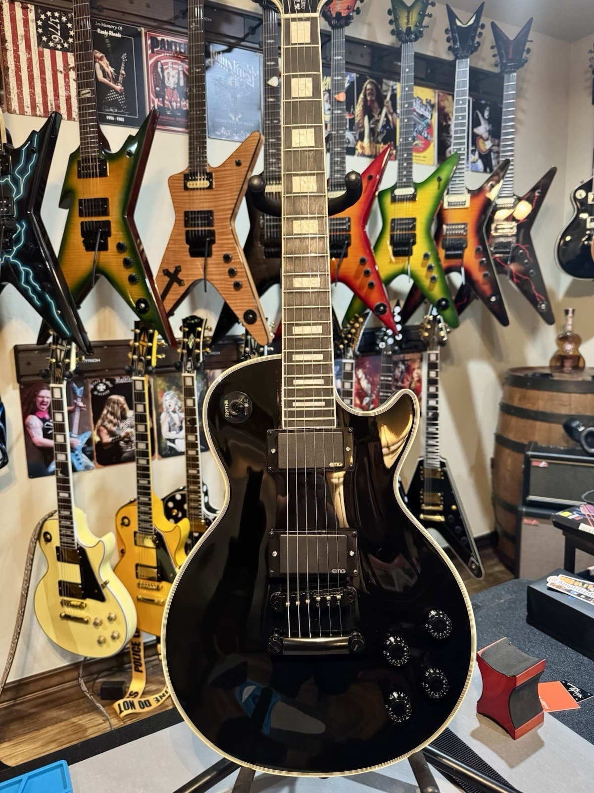 LP Style BB Copy Electric Guitar Active Pickups With Upgrades