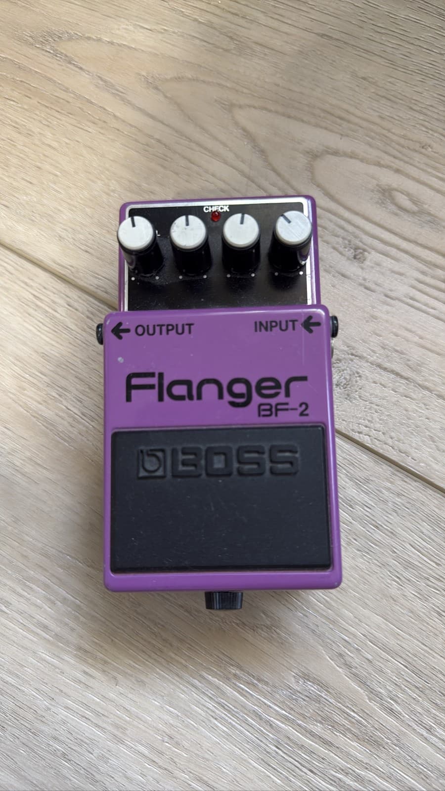 Boss BF-2 Flanger Analog Guitar Effects Pedal Modulation Unit