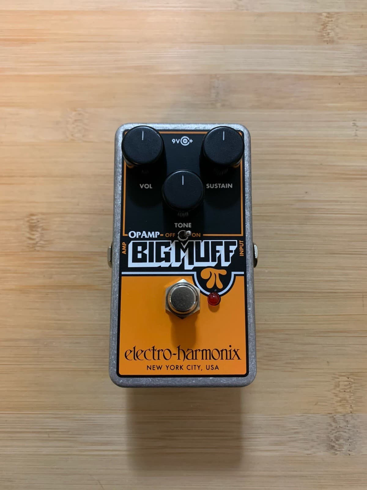 Electro-Harmonix Op-Amp Big Muff Pi Fuzz Guitar Pedal
