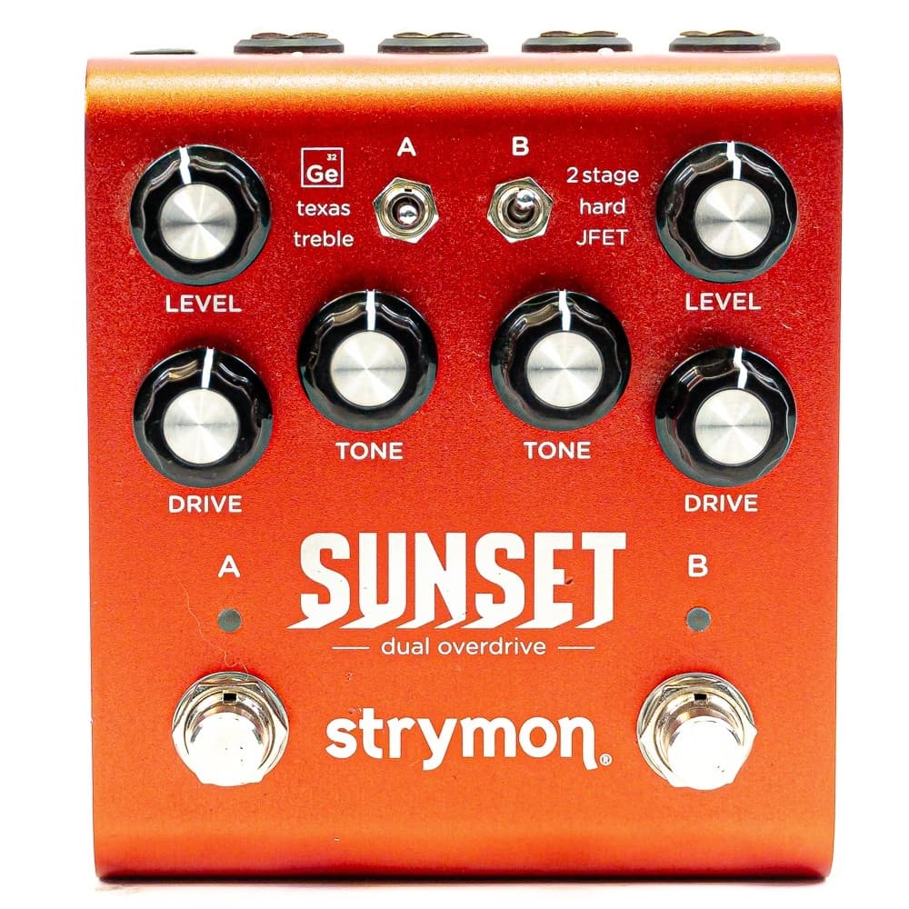 Strymon Sunset Dual Overdrive Guitar Effects Pedal w/ Dual Drive Circuits