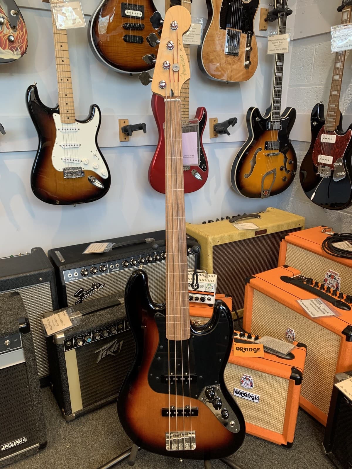 Fender 75th Anniversary Jazz Bass Fretless