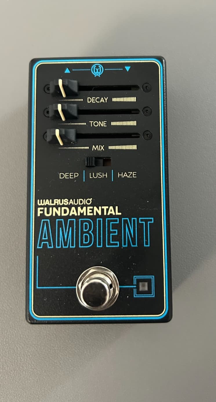 Used Walrus Audio Fundamental Series Ambient Reverb Guitar Effects Pedal