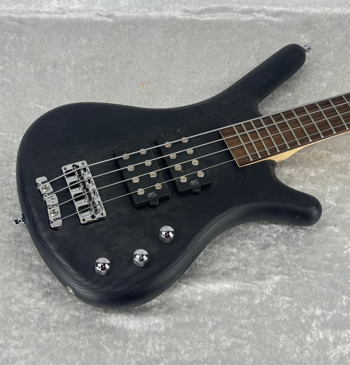 Warwick Rockbass Corvette $$ 4 string electric bass guitar in Nirvana black stai