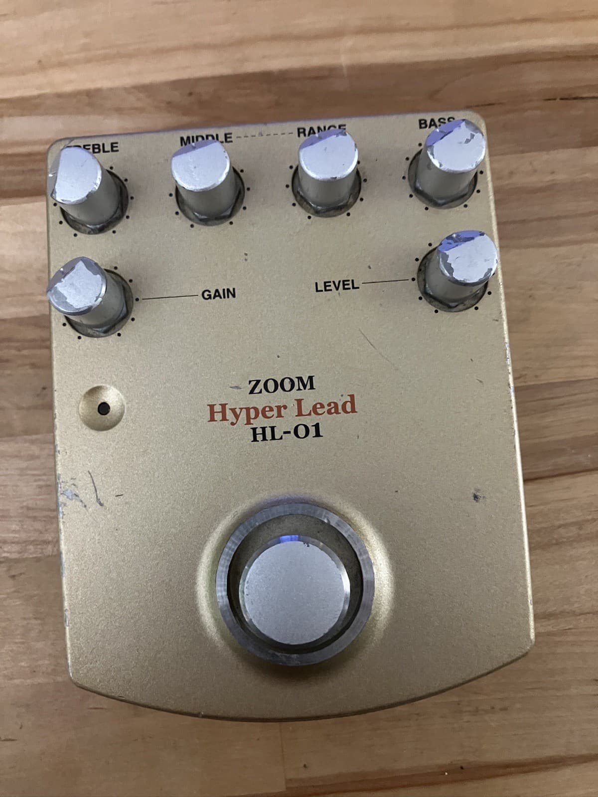 ZOOM HL-01 Hyper Lead Distortion Guitar Effect Pedal Made in Japan