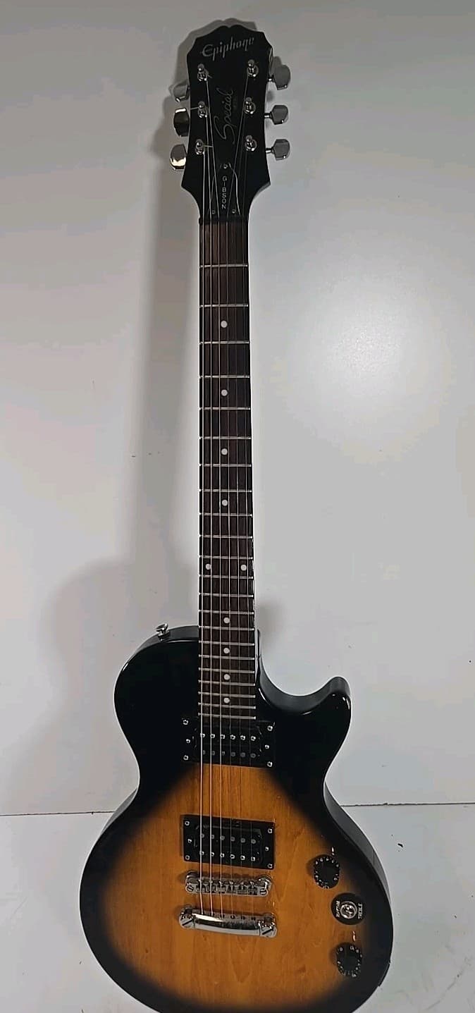 Vintage Epiphone By Gibson Les Paul Special Model Sunburst Tested Working