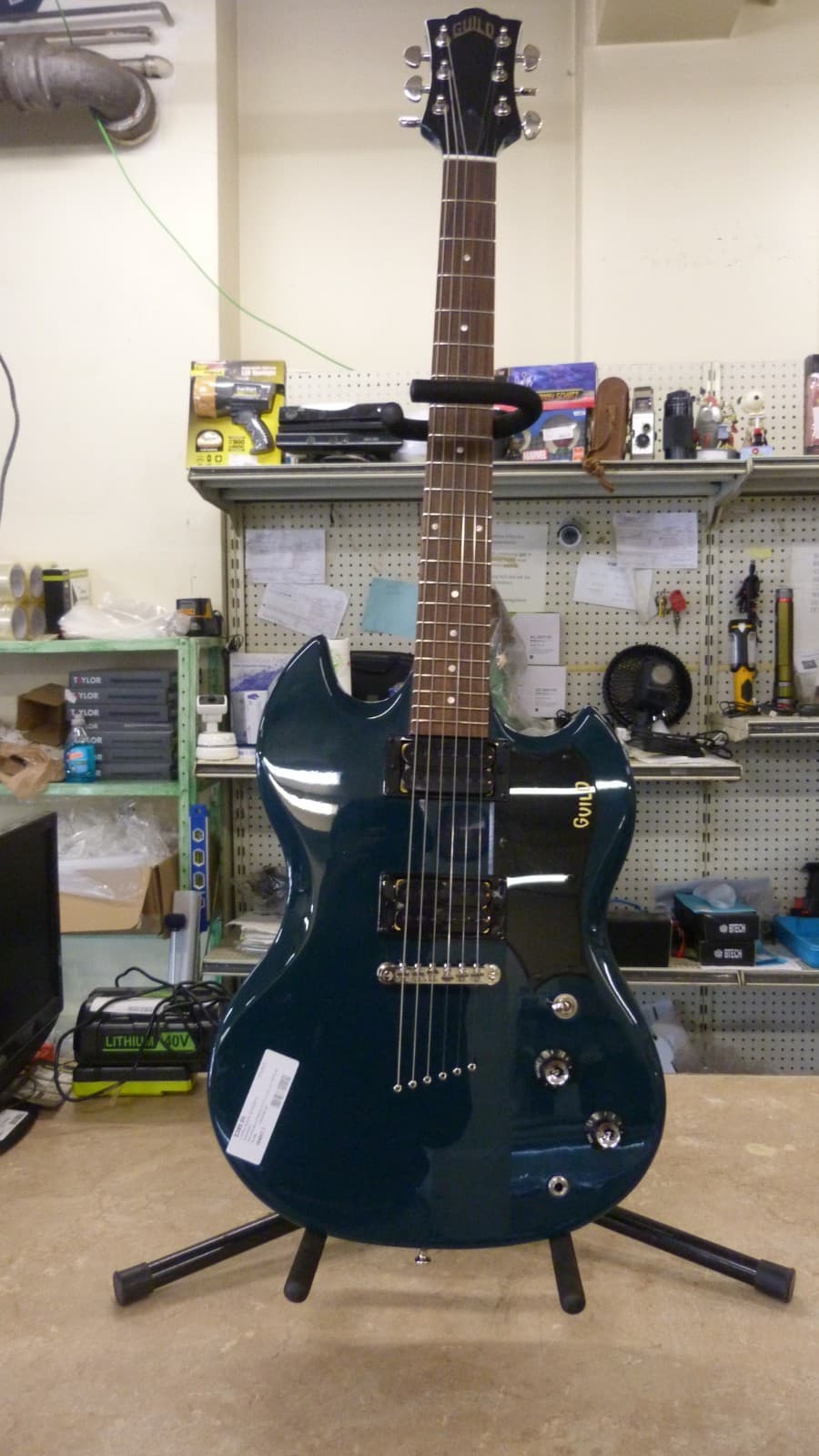 Guild Polara Electric Guitar - Blue Steel - B-Stock
