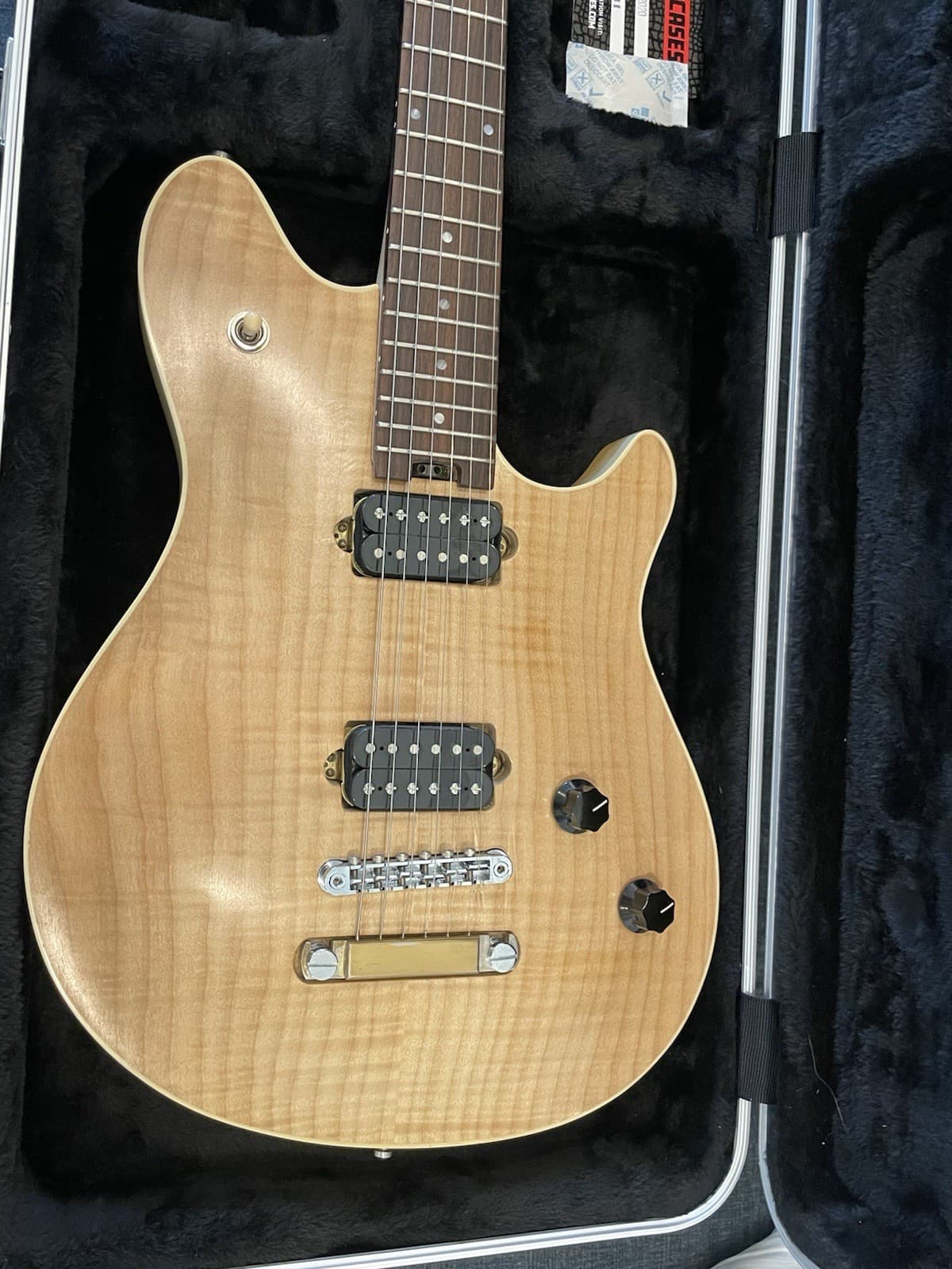 Peavey Wolfgang Standard Stop Tail USA Flamed Archtop 2001 Custom Build