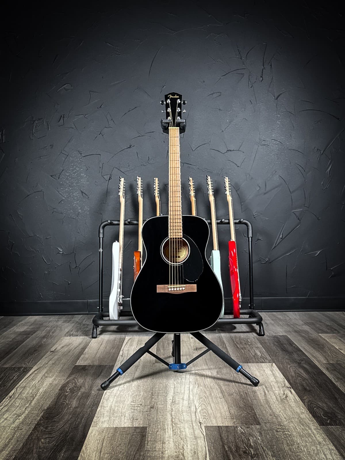 Fender CC-60S Concert Acoustic Guitar - Black
