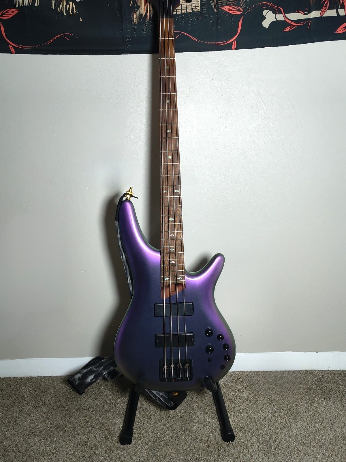 Ibanez Standard SR500E - Black Aurora Burst GlossπΈπ