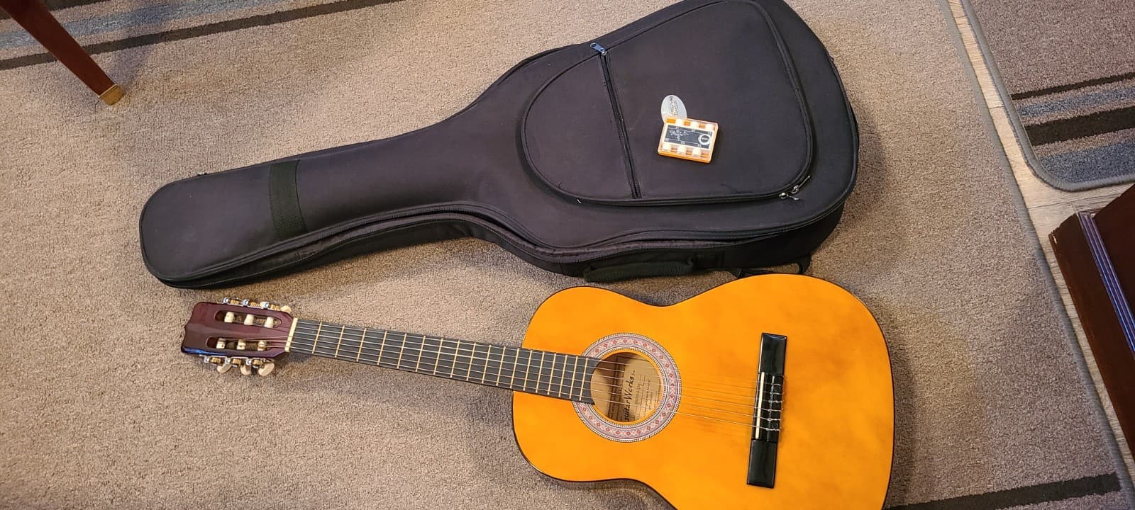 Acoustic Guitar Mini 36 inch GUITAR WORKS SO-GWL-510 Beginner Guitar 3/4 Size