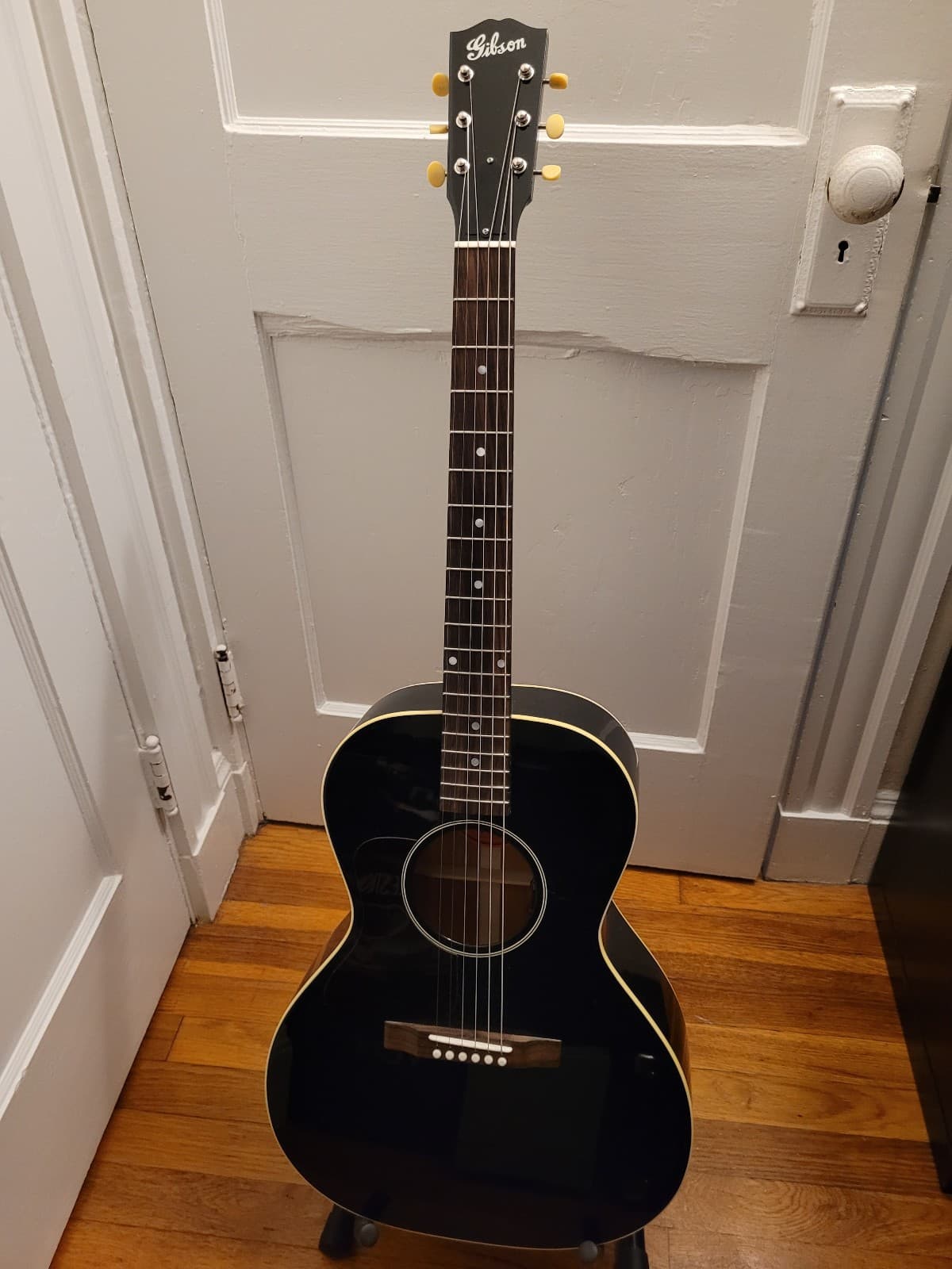 Gibson L-00 Original left handed acoustic guitar lefty L00 black ebony