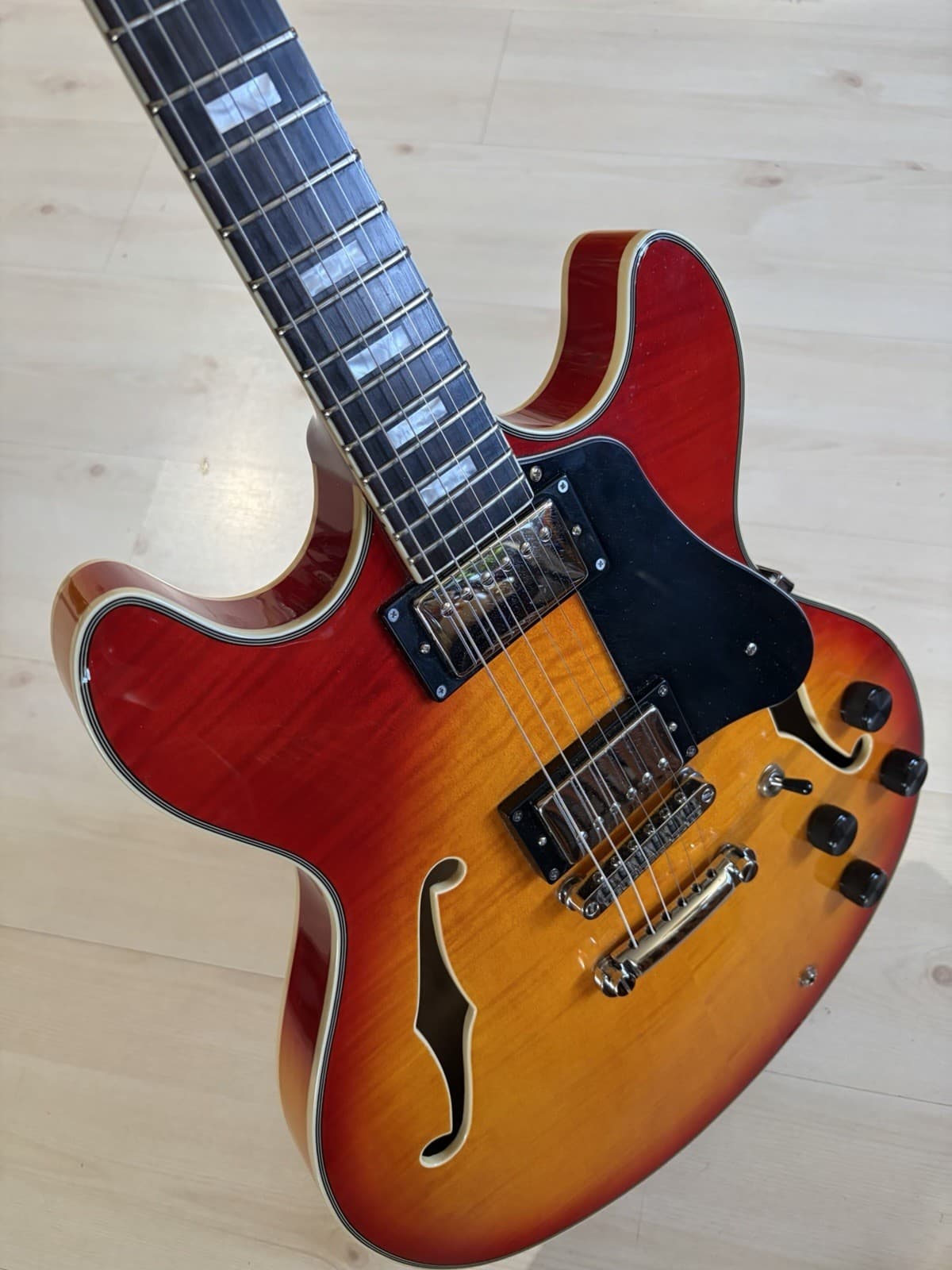 Sire Larry Carlton H7 Semi Hollow Body Guitar.