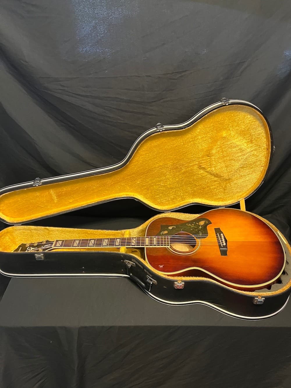 1978 Ibanez Concord J-540AV Jumbo Acoustic Guitar in Sunburst W/OHSC