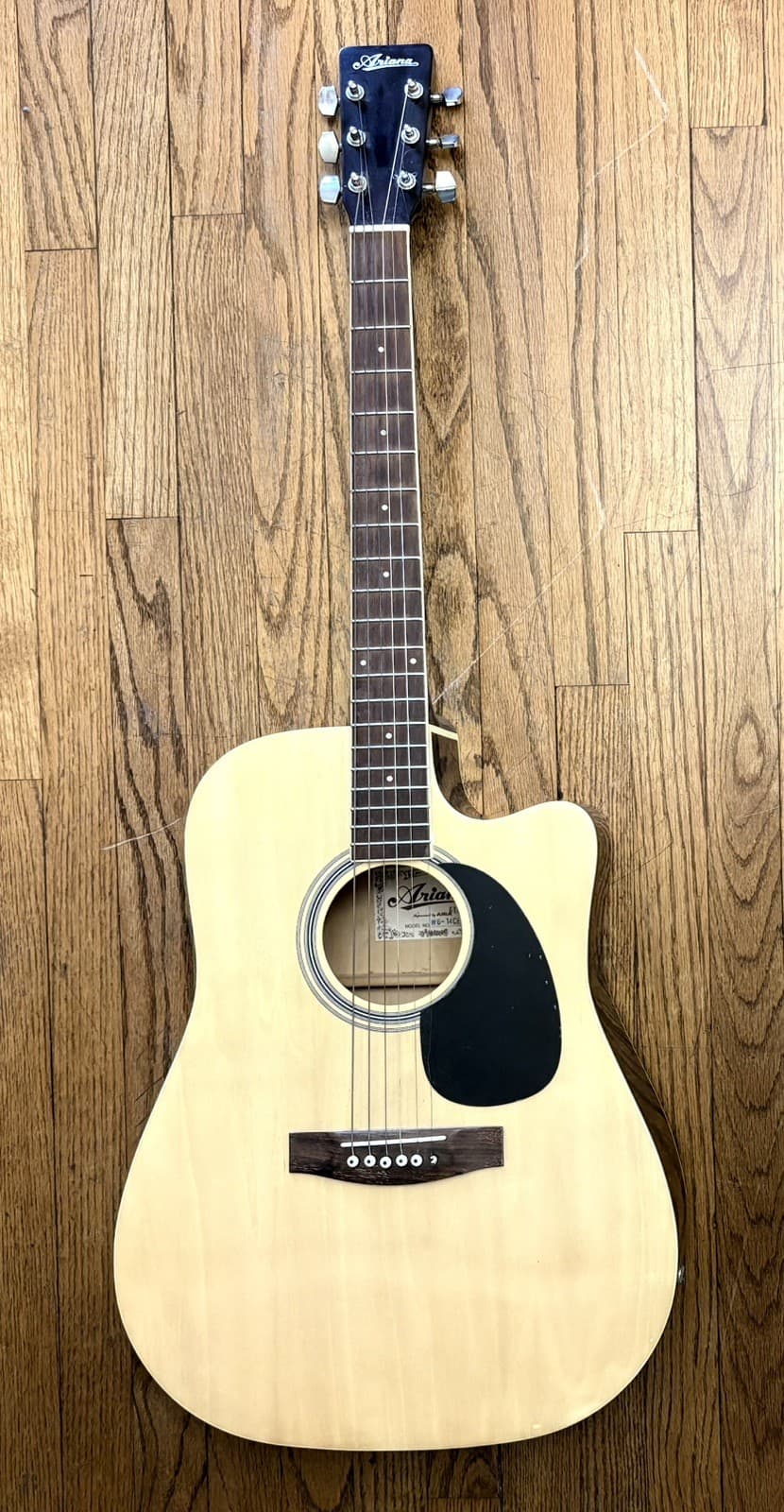 Ariana Electro Acoustic Guitar Model Number W6-14CE N - Excellent Condition