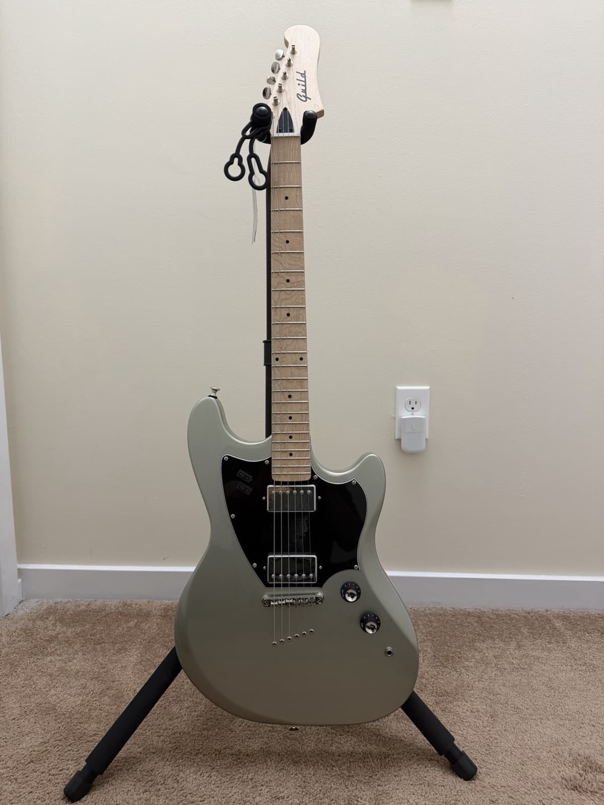 Guild Surfliner Electric Guitar - Shoreline Mist With Case