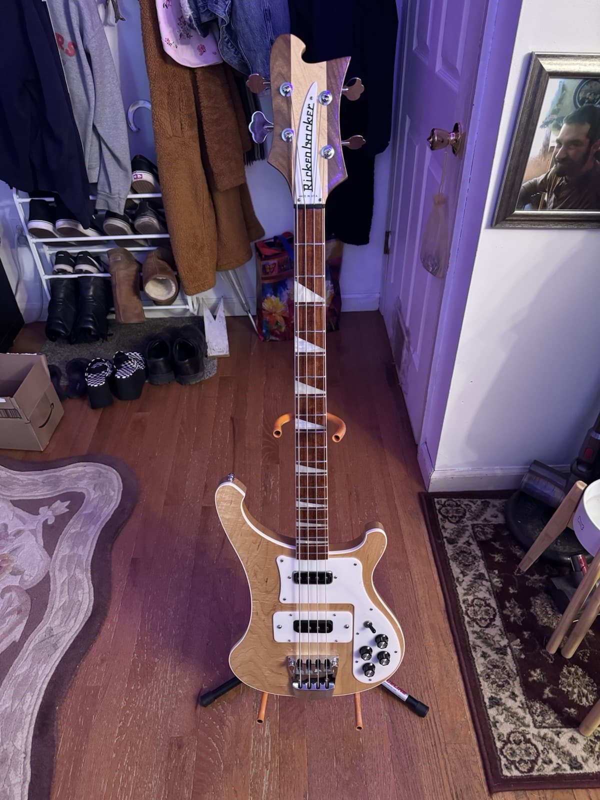 Rickenbacker 4003 Stereo Bass Guitar - Jetglo