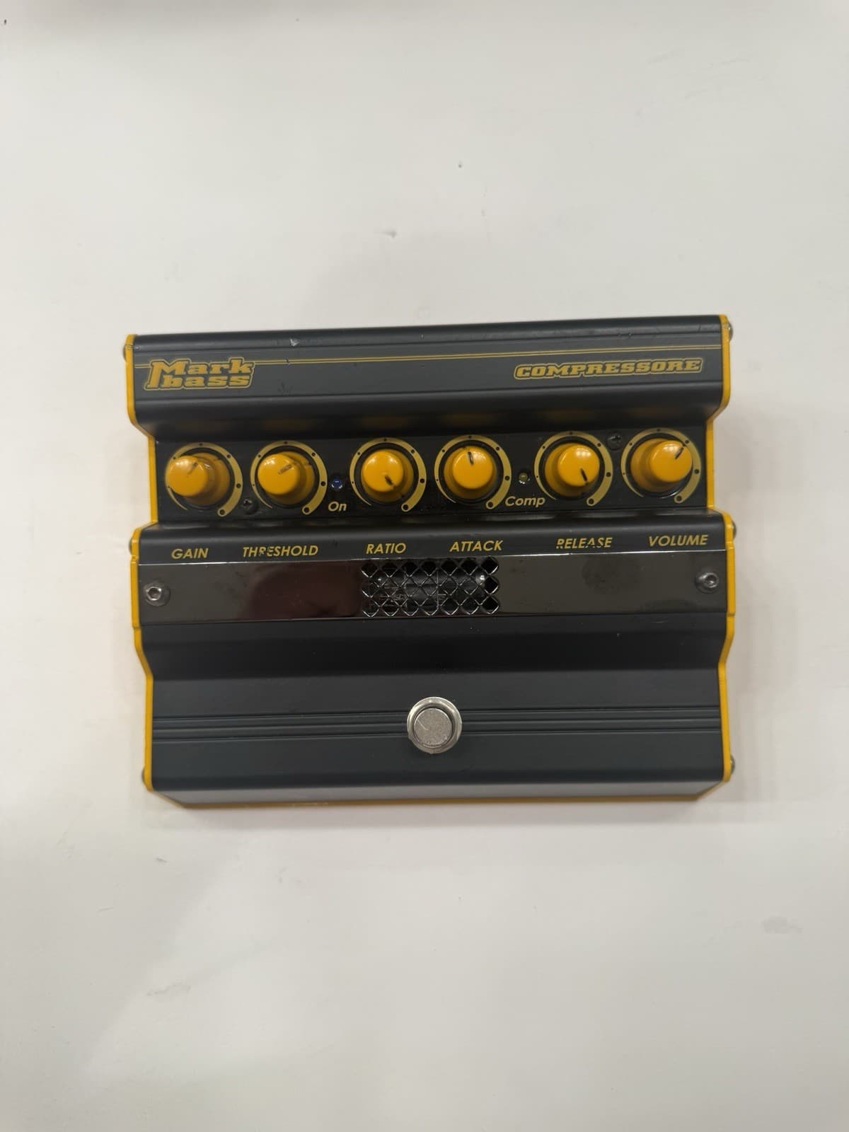 Markbass Compressore Compressor Mark Bass Guitar Effect Pedal + Power Supply