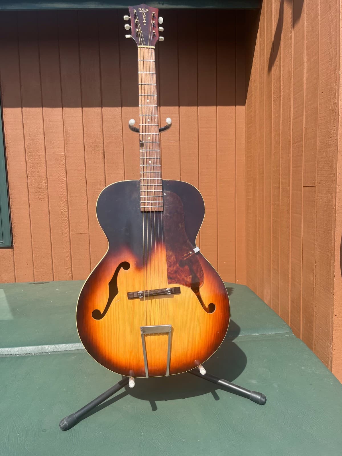 Vintage Rex Royal Archtop Guitar from 1940s/50s