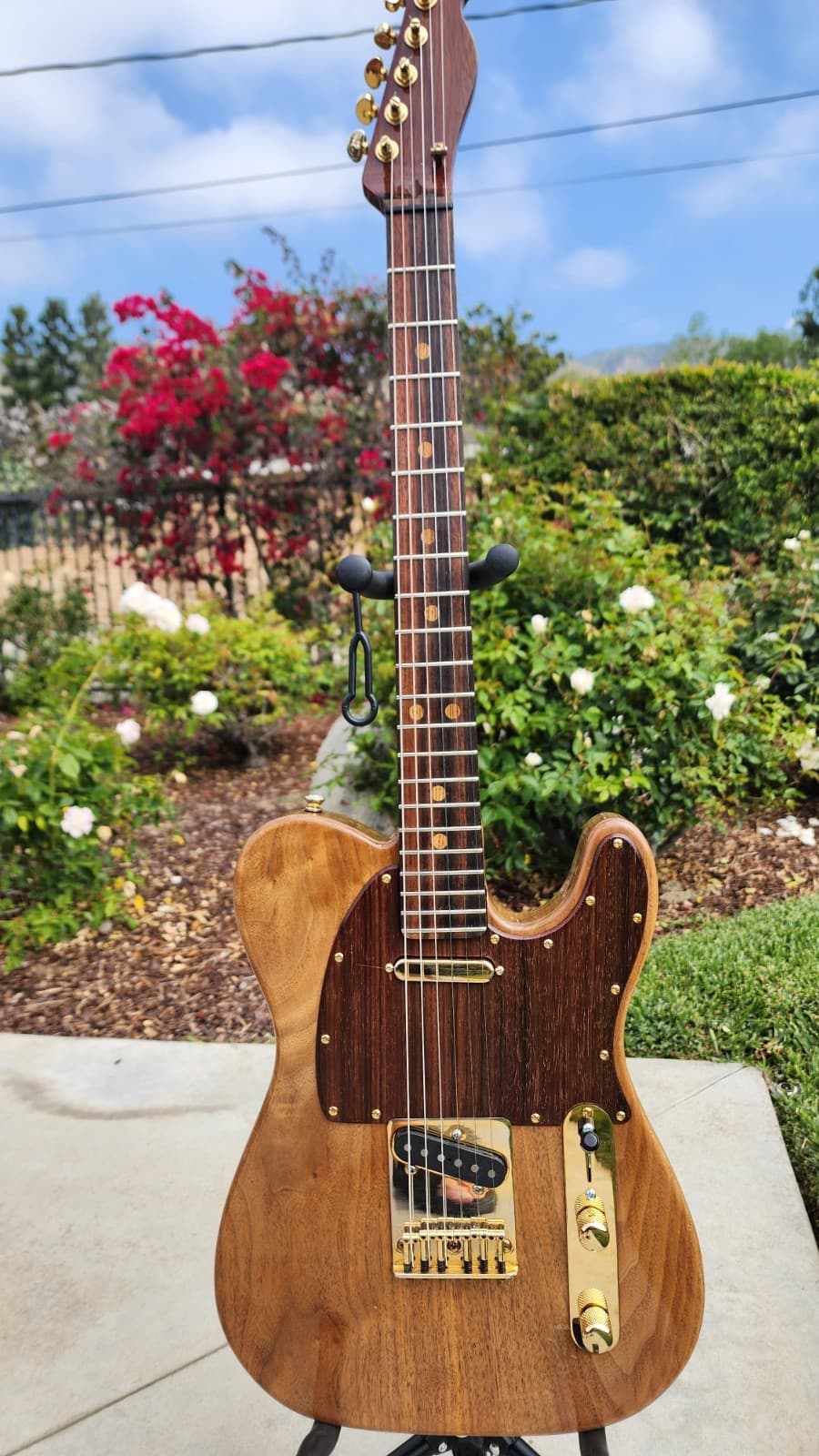 Jon Perry Custom Telecaster Rare Wood/Walnut with Suhr Classic T