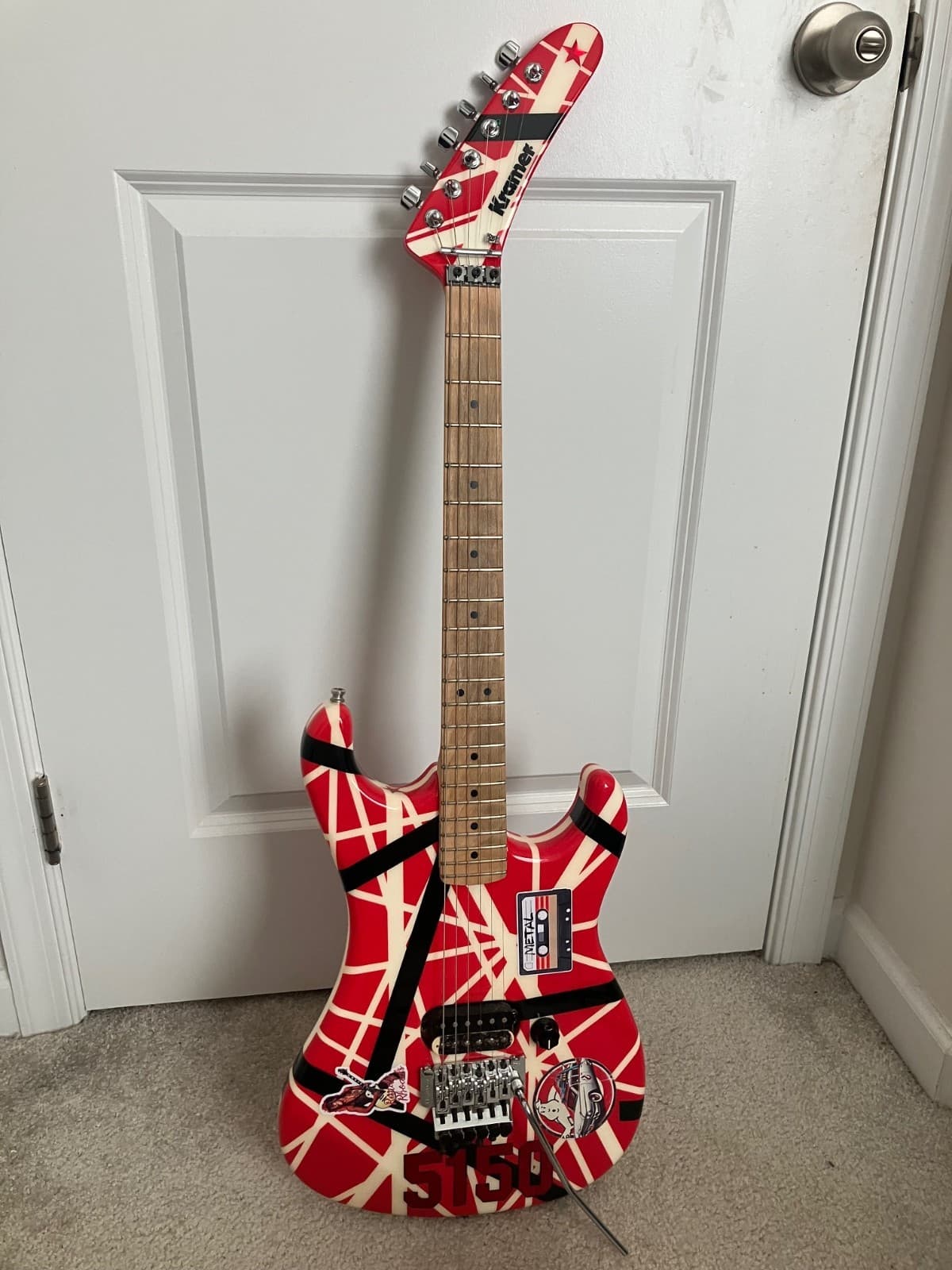Eddie Van Halen “5150” Kramer Guitar Replica