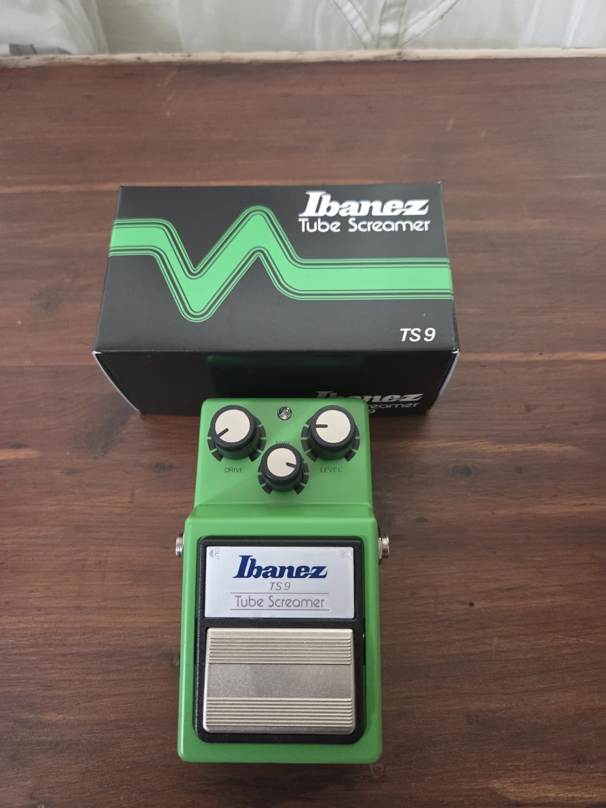 Ibanez TS9 Tube Screamer Analog Overdrive Pedal for Electric Guitar w/ Box