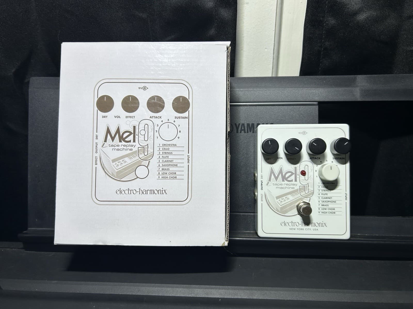 Electro-Harmonix MEL9 Tape Replay Digital Echo Pedal for Electric Guitar