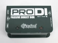 Radial Engineering ProDI - Single Channel Instrument Passive Direct Box PRO DI
