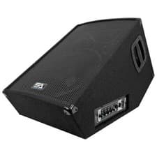 Powered 2-Way 15" Floor / Stage Monitor Wedge Style with Titanium Horn 800W