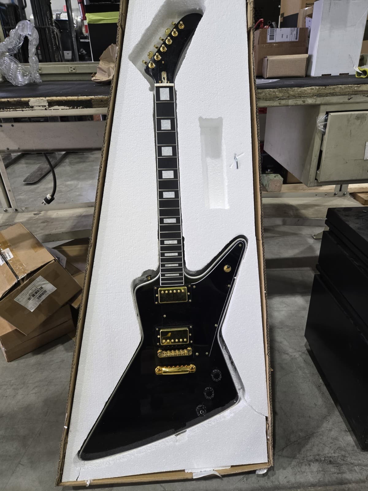 Unbranded Explorer Guitar Project