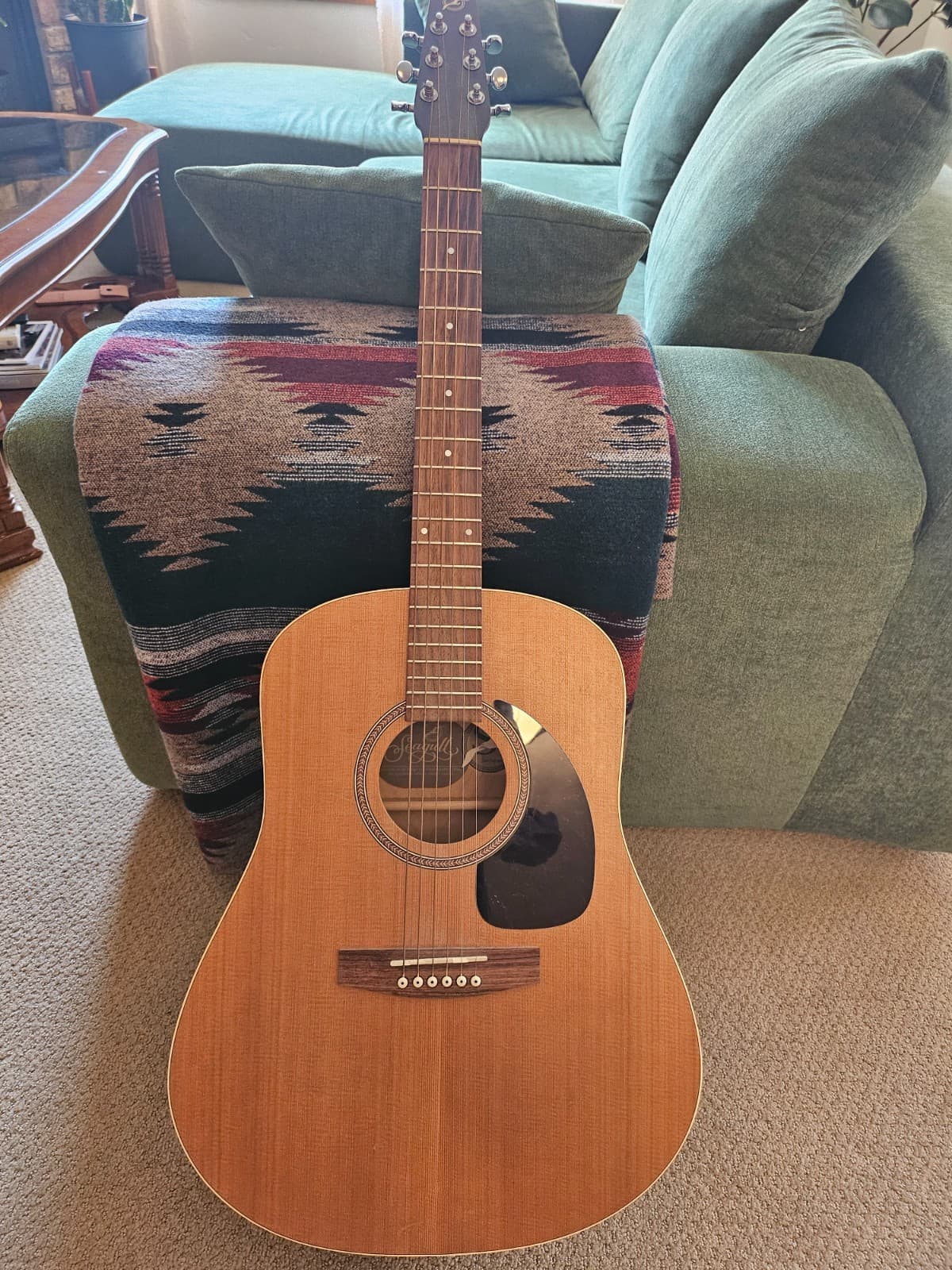 Seagull S6 + Cedar Original Acoustic Guitar